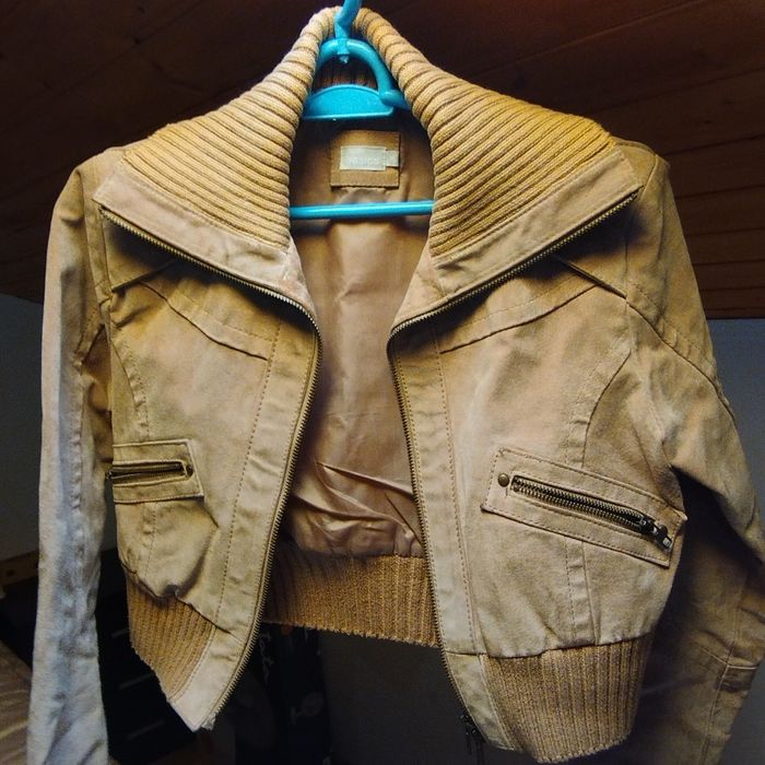 Casaco  pele em bom estado