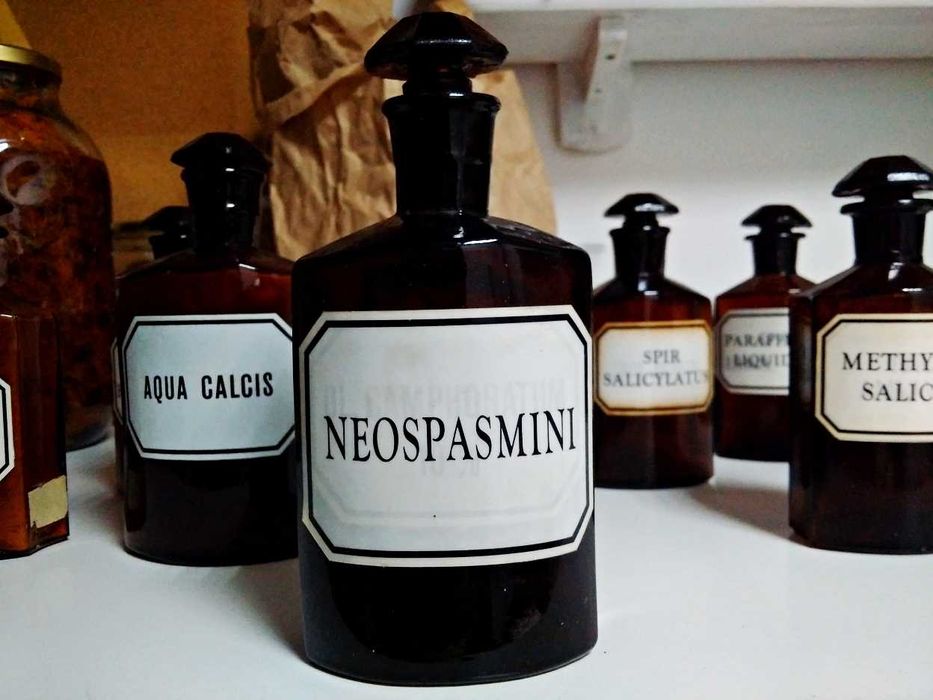 Butelki apteczne sztanglasy