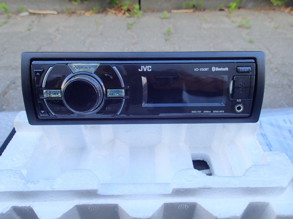 NOWE!!! Radio samochodowe JVC KD-X50 BT bluetooth / aux / usb / CarPlay / Android Auto