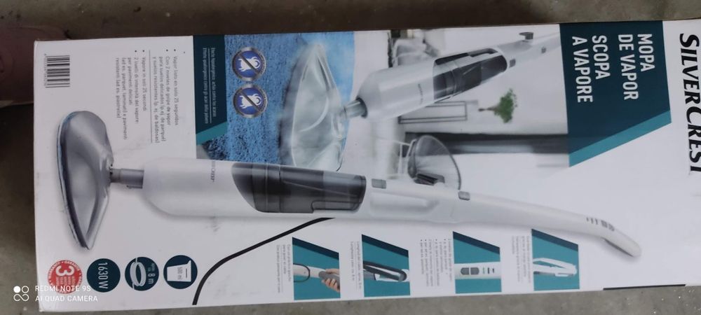 Mopa a vapor do Lidl (usada apenas um vez)