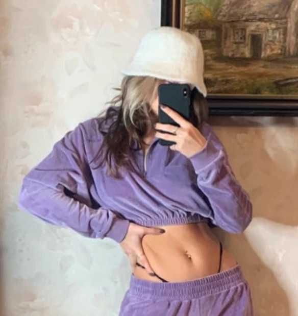 Iets france bluza welurowa r. S