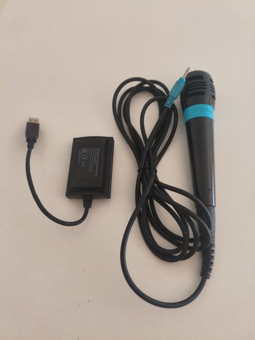Jogo Singstar e Microfone PlayStation 2