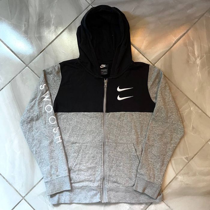 Чоловіча сіра  спортивна кофта XS-S Nike Swoosh