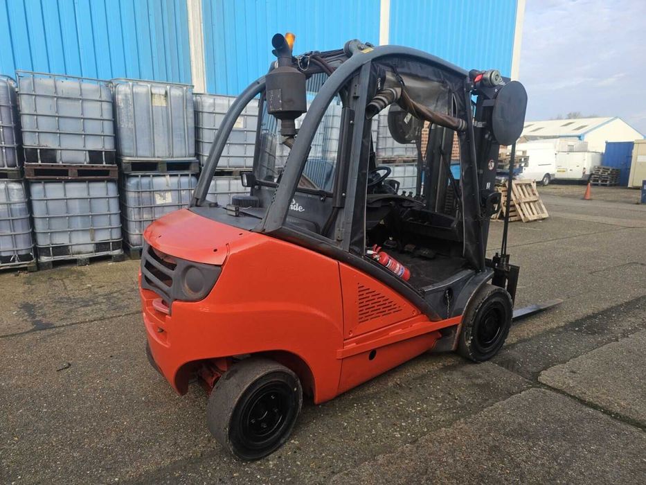 Linde H35d triplex wolny skok