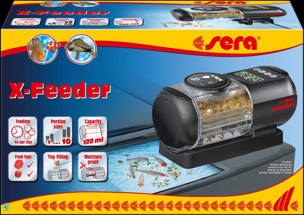 SERA X-Feeder karmnik automatyczny, Sklep Akwarystyczny Turkusowe Zoo