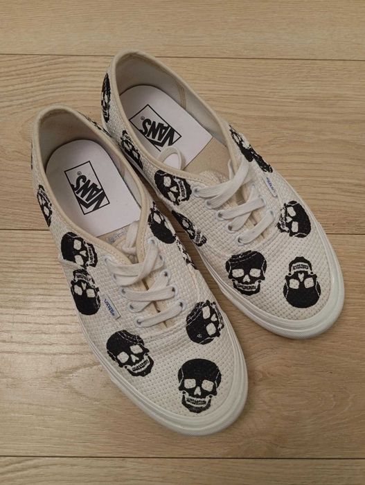 Vans Anaheim Factory Authentic 44 DX rozmiar 43 skull czaszka płótno