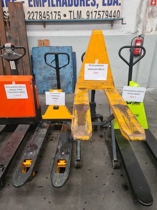 Porta paletes elétrico  Modelo: 7PM20 Capacidade 2000kg