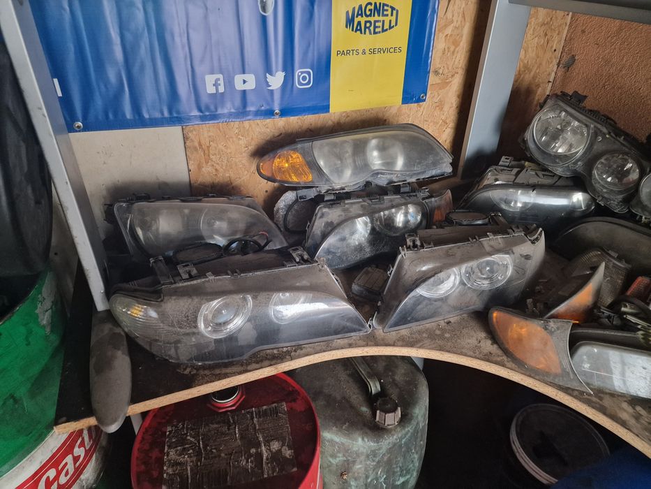 Lampy przód tył bmw e46 e90 e65 polift przedlift compact