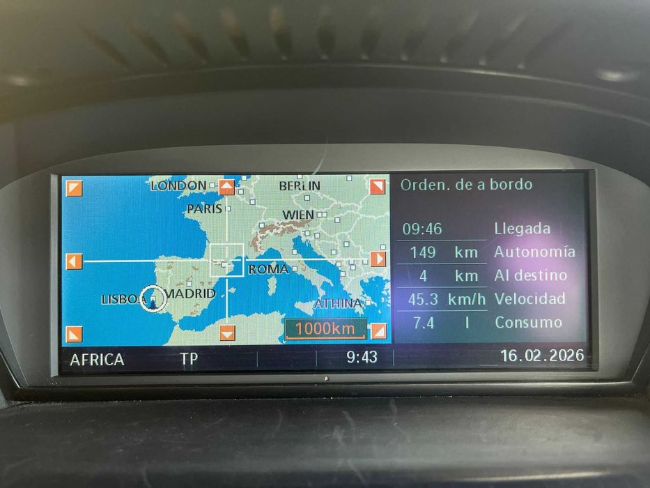 DVD Mapa BMW Europa Ocidental 2019
