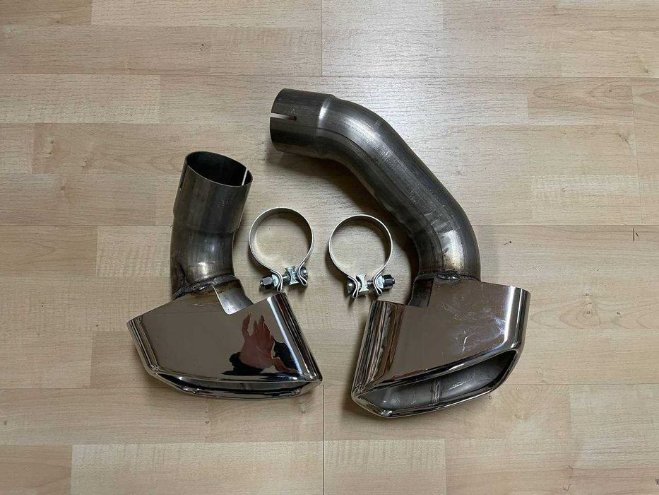 Насадки на выхлоп Х5 ф15 насадки бампера х5 накладка на вихлоп Х5