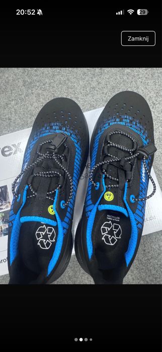 Buty robocze z blachą Uvex 41