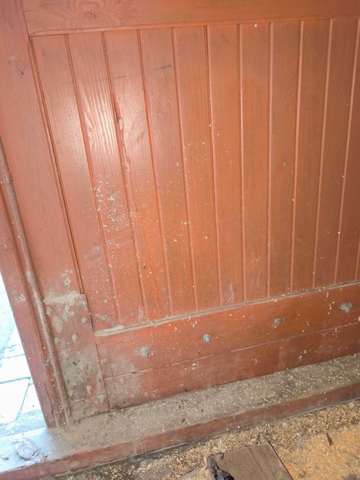 Brama Garażowa z drewna