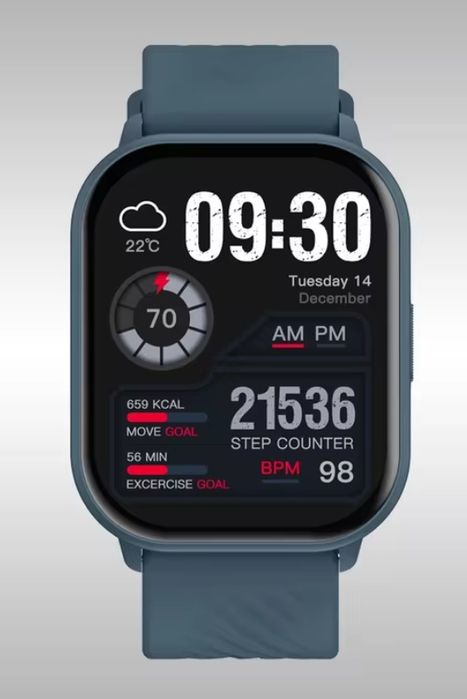 Nowy smartwatch zeblaze GTS 3 zafoliowany granatowy