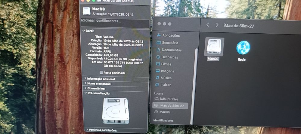 iMac 27 Apple — Quad Core / 32GB RAM / SSD 500 Gigas / macOS Sequoia