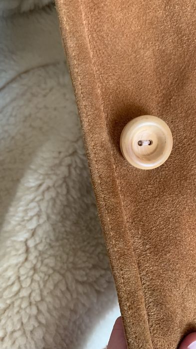 Жіноча натуральна дублянка Shearling (овчина) | Made in Turkey | р. 40
