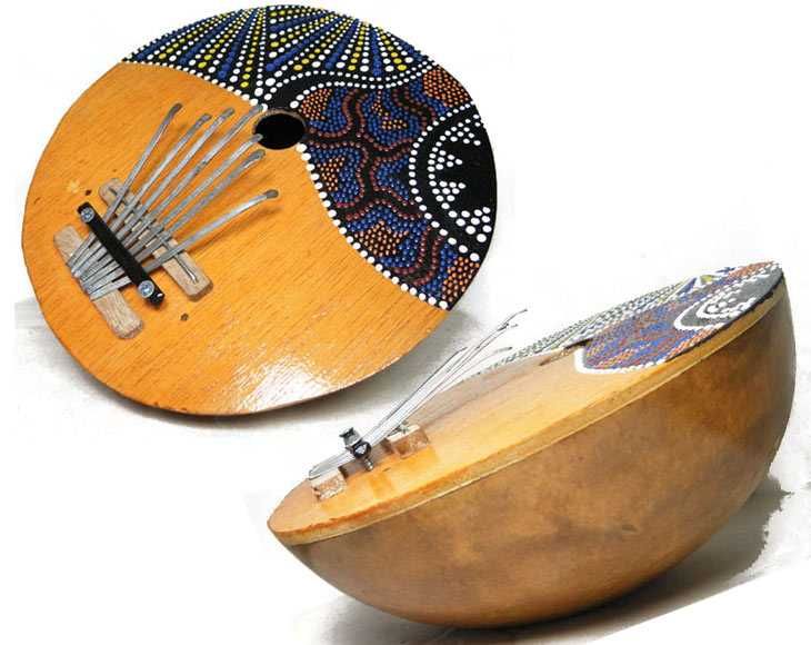 Karimba 7-tonowa Drewno Kalimba Instrument Orient