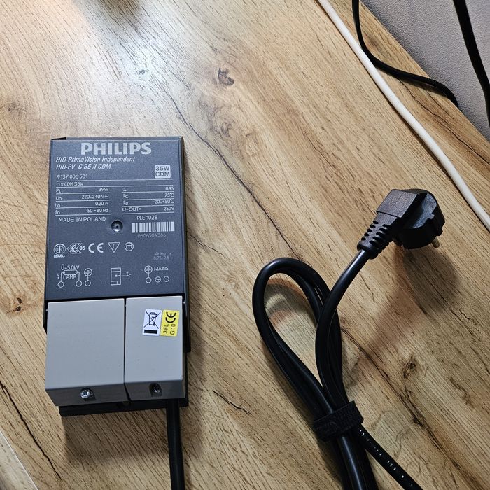 Statecznik HID balast 35 w Philips metahalogen nowy zestaw