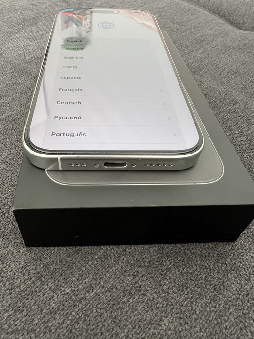 Iphone 16 pro 128gb titanio Branco