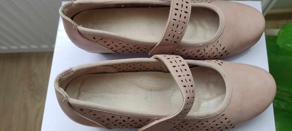 Buty Easy Street, roz. 4,5  skórzane