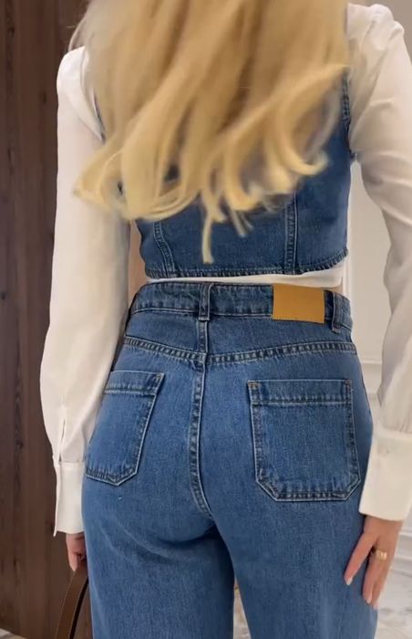 Костюм бренду fashionista total denim класичний синій