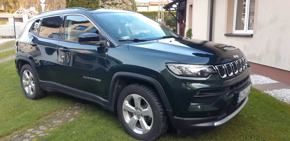 Jeep Compass Limited, Lift, 150 KM, automat, salon PL, pierwszy właściciel
