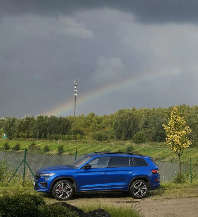 Skoda Kodiaq Skoda Kodiaq RS bardzo zadbana, full opcja wyposażenia, zakup prywatny