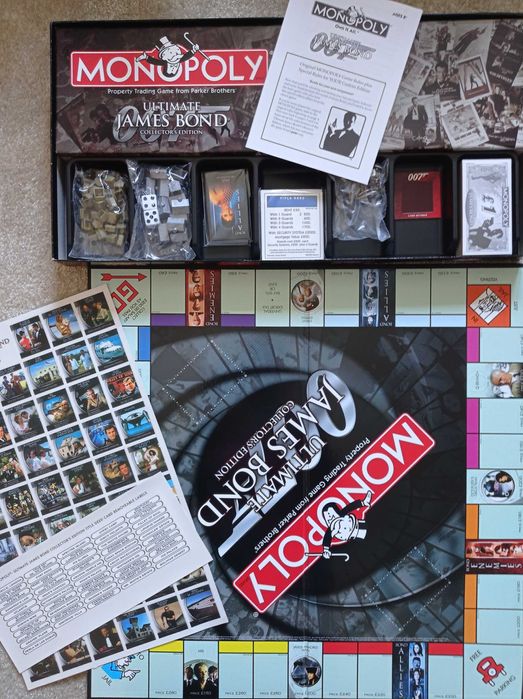 Monopólio/Monopoly Ultimate James Bond (Collectors Edition)
