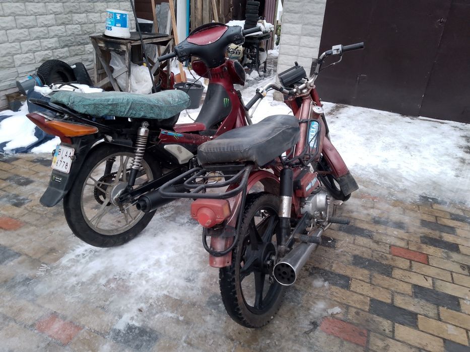 Мопед мотоцикл дельта delta актив