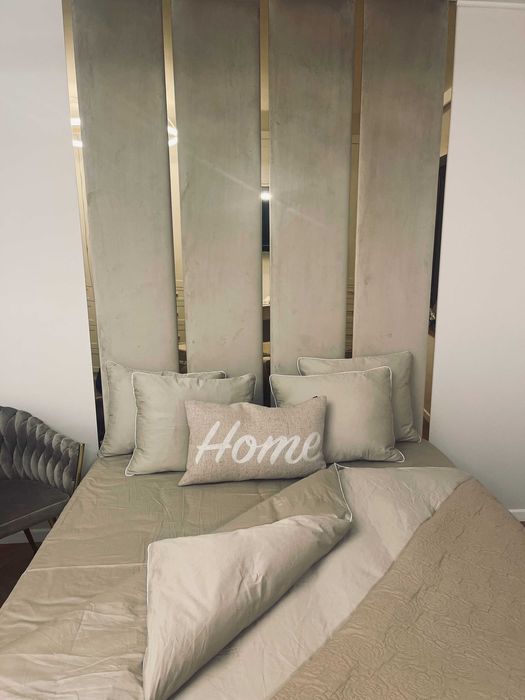 Panele tapicerowane na wymiar łózko box od producenta ozdobne listwy