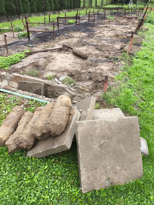 Oddam ZA DARMO gruz betonowy – płyty betonowe, podbudowa