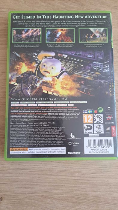 Ghostbusters The Video Game Xbox 360 x360