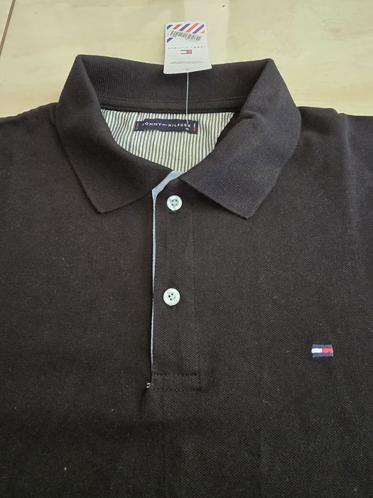 Polo Tommy Hilfger r. XL kolor czarny Nowe z metką