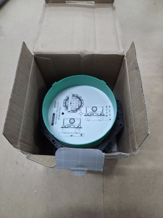 Bateria podtynkowa Hansgrohe czarny mat