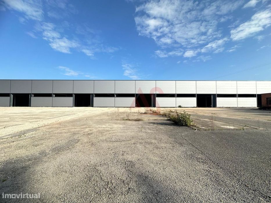 Pavilhão industrial NOVO, num só piso,  com 9 entradas para Camiões TI