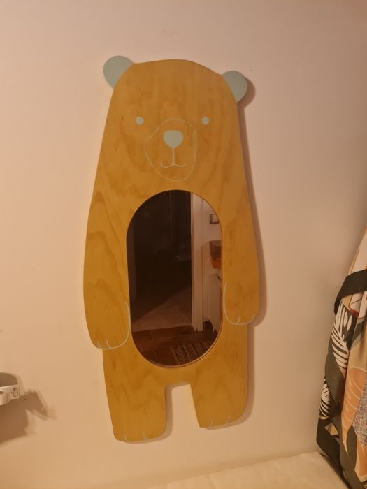 Espelho criança urso