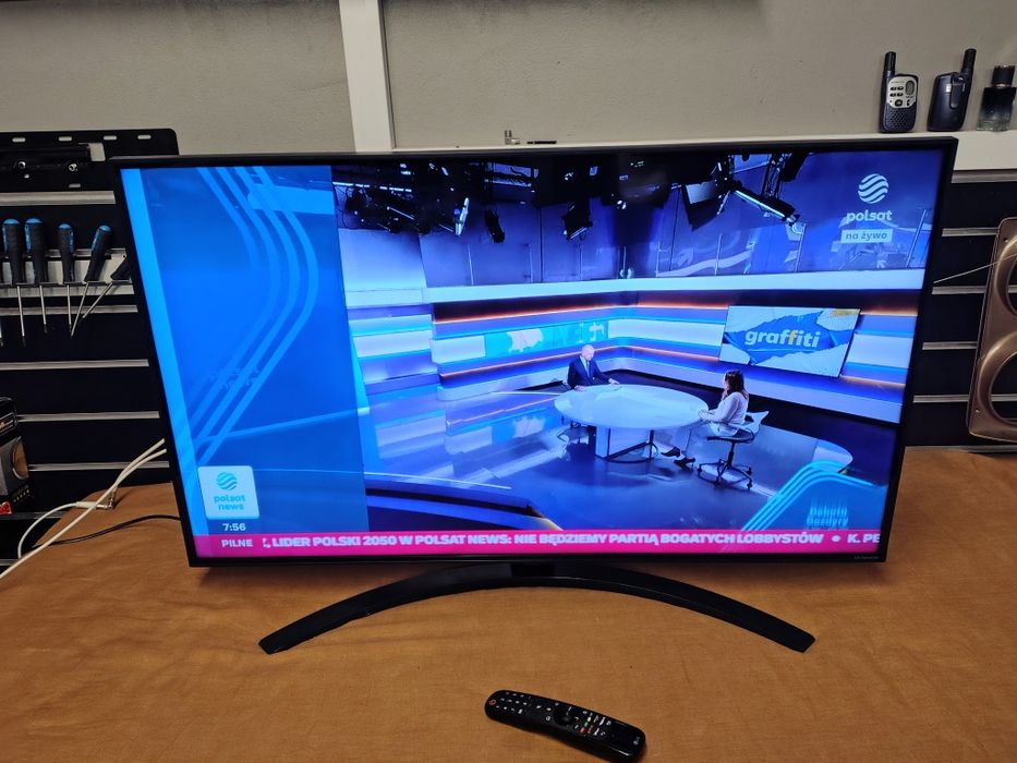 LG 43" NanoCell 4K  Smart TV pilot magic