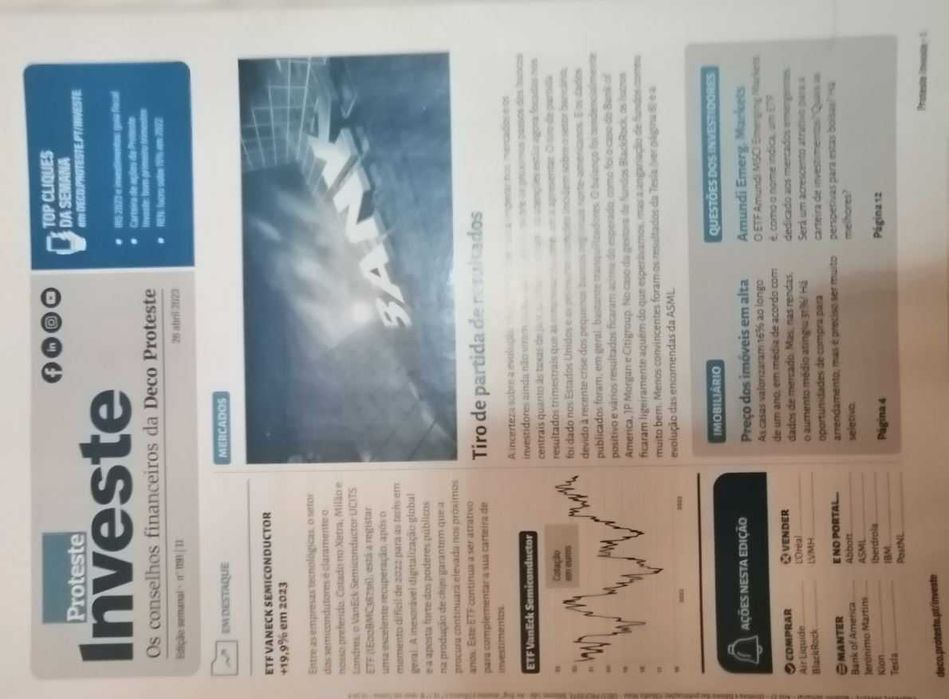 5 Proteste Investe Weekly Editions 1191 I, II, III and IV and 1192 V64751173861762122