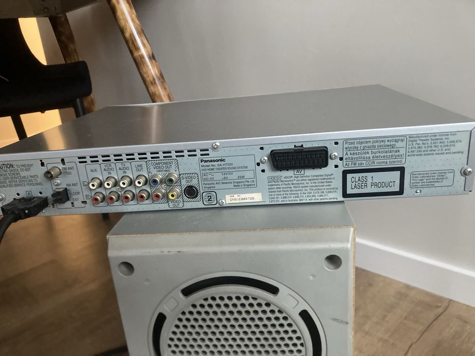 Kino domowe panasonik sa Ht520