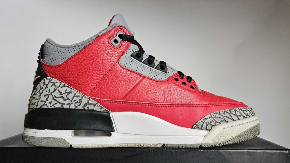Air Jordan 3 SE Unite Red Cement 2019 8.5US/42EUR/26.5CM