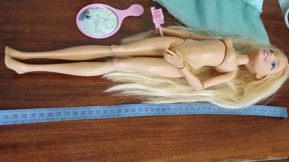 Кукла большая 44см  Barbie Mattel игровая подвижная с гитарой и аксессуарами
