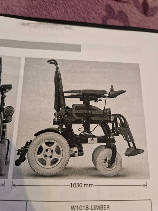 Wózek inwalidzki elektryczny