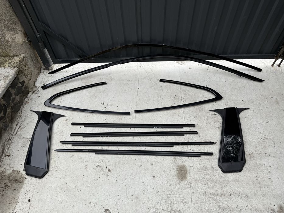 Антихром bmw 3 GT f34 shadow line m paket накладки Розборка