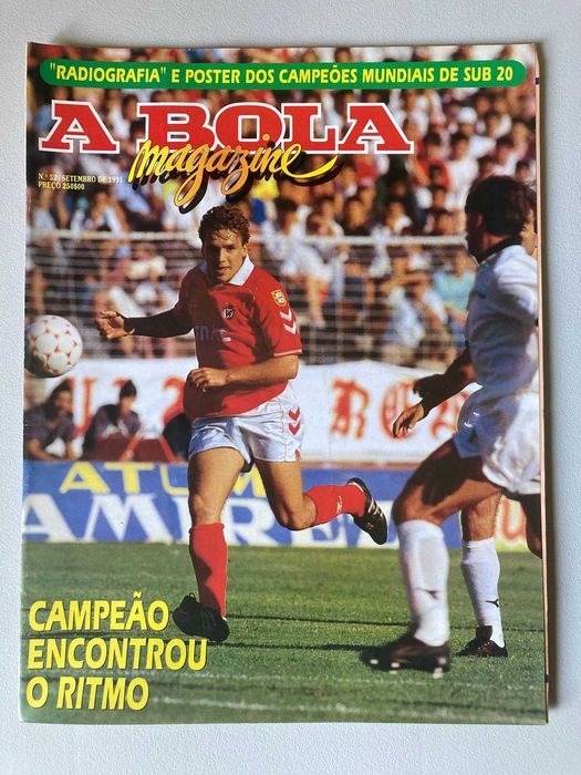 Revistas A Bola Magazine anos '80 e '90 [números na descrição]