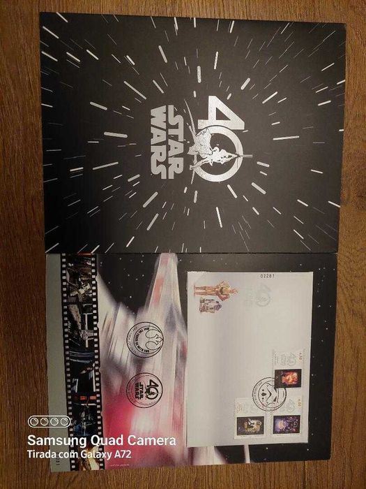 STAR WARS 40 ANOS - Carteira ediçao especial CTT - 2017
