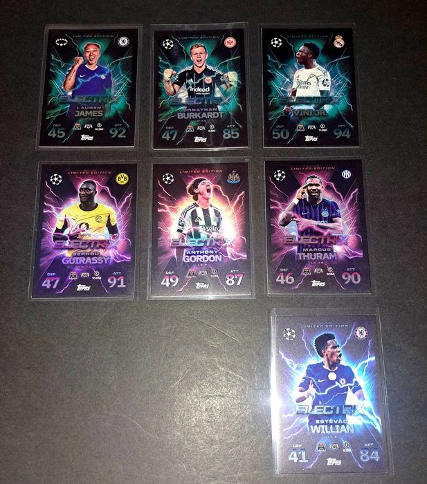 Cartas futebol attax