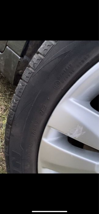 Комплект дисків з шинами 215/50R17 Пежо 3008 5008 4*108 Диски Пежо
