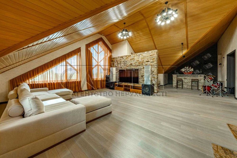 Оренда ПРЕМІАЛЬНОГО будинку Козин ГАЗ БАСЕЙН АВТОНОМНІСТЬ 800 м2 річка