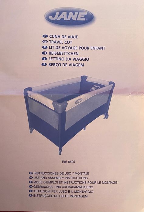 Cama de viagem criança