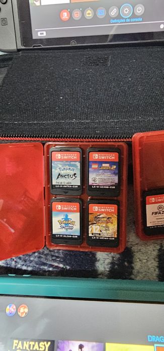 Nintendo Switch Model V2 Complete + Extras64171302712065124