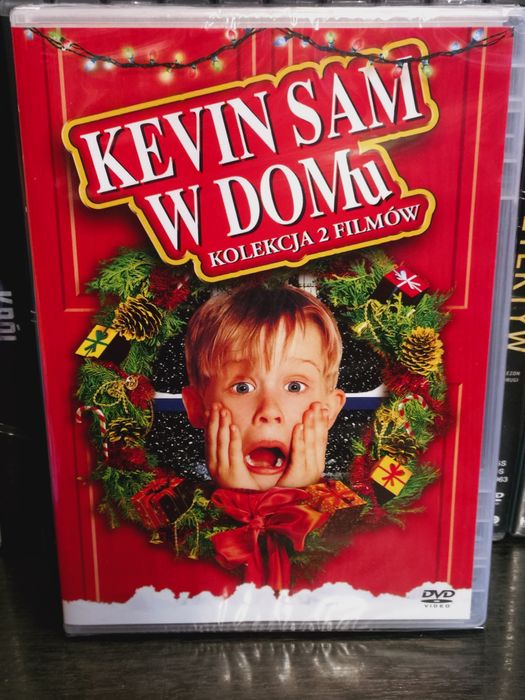 Kevin sam w domu + Kevin sam w Nowym Jorku DVD nowy, folia